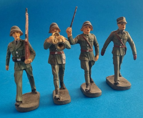 Elastolin german soldier - elastolin,
