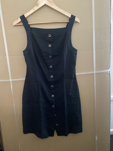 Women black linen - women's,