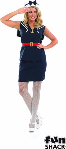 Fun shack ladies sailor navy - fun,