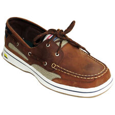 Sebago Men's Dockside Laced Shoes sliphitch FGL Waxed Boat  UK 4