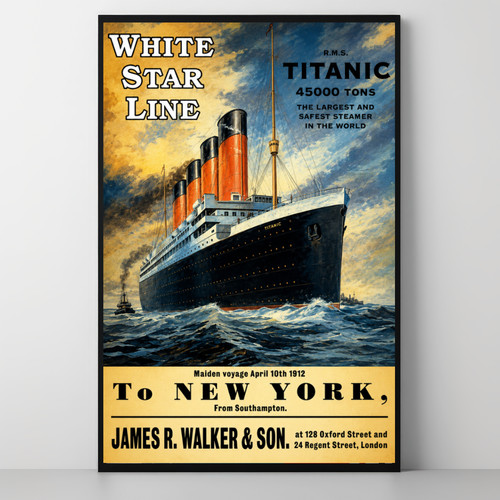 1912 titanic maiden voyage - 1912,