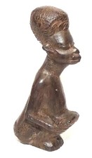 Vintage Carved African Figure 7.5 cm
