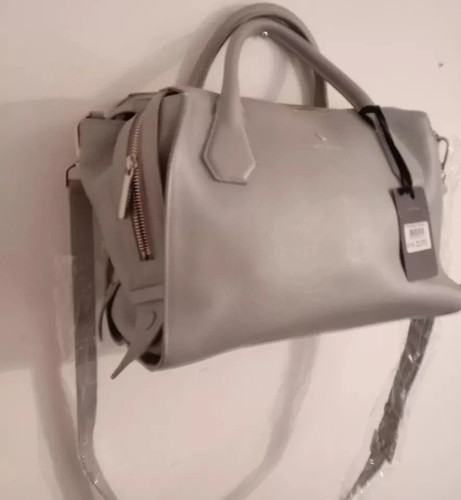 Modalu grey leather large - modalu,