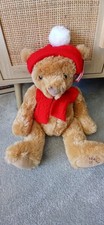 Fraser Bear With Hat And Scarf 2012 Plush Toy With TAGS