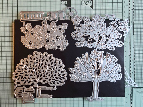 Metal cutting dies bundle - metal,