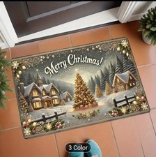 Christmas Doormat Washable