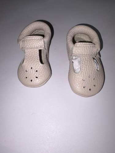 Leather beige baby - leather,