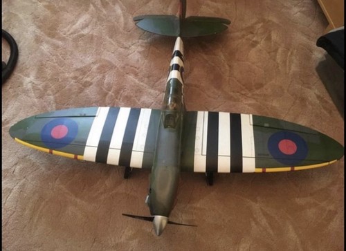 Large spitfire plane - large,