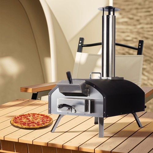 Wood fired pizza - wood, oven