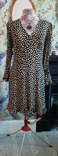 Vintage style black beige - black,