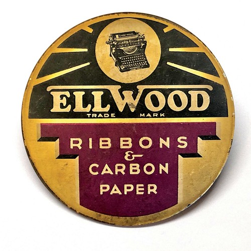 Ellwood typewriter ribbons - ellwood,