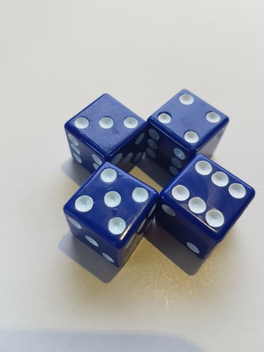 Blue dice car bike - dice, motorcycle