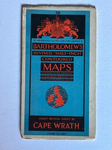 Vintage bartholomews half inch - half,