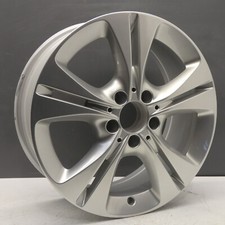 MERCEDES BENZ C CLASS SILVER 17" ALLOY WHEEL RIM 7J W205 A2054014300 GENUINE X1