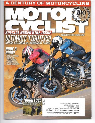 Motorcyclist magazine january - motorcyclist,