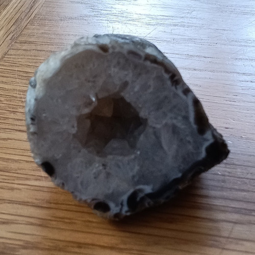 Natural unpolished geode - natural,