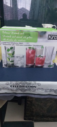 King crystal glassware - king,