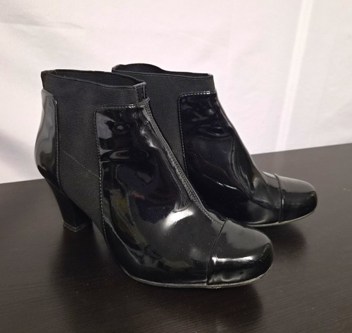 Clarks collection black patent - black,