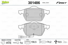 FRONT BRAKE PAD SET DISC BRAKE