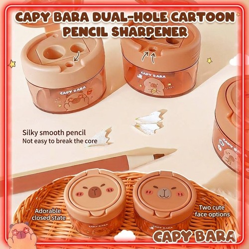 Cute capybara pencil sharpener - pencil,