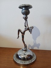 Art Deco style Chrome lady