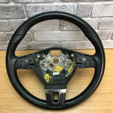 Genuine VW black leather