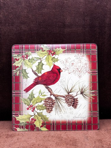 Tempered glass square trivet - tempered,