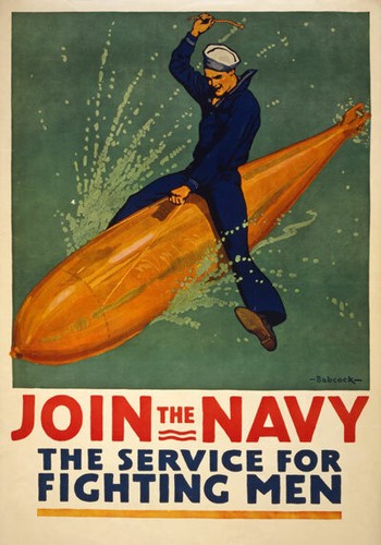 W54 vintage wwi join - join, navy