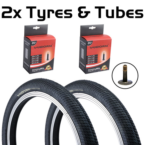 Pair bmx tyres vandorm - pair,