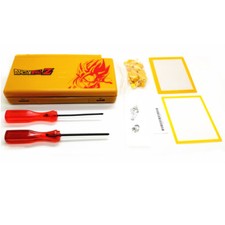 Dragon Ball Z Yellow Housing Shell Case Kit for Nintendo DS Lite NDSL DSL