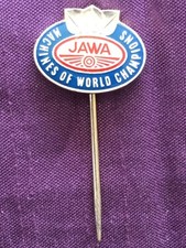 Jawa speedway tie/lapel pin