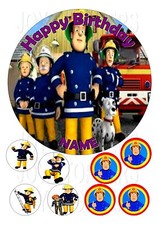 Fireman sam topper round 8 - topper, 7.5