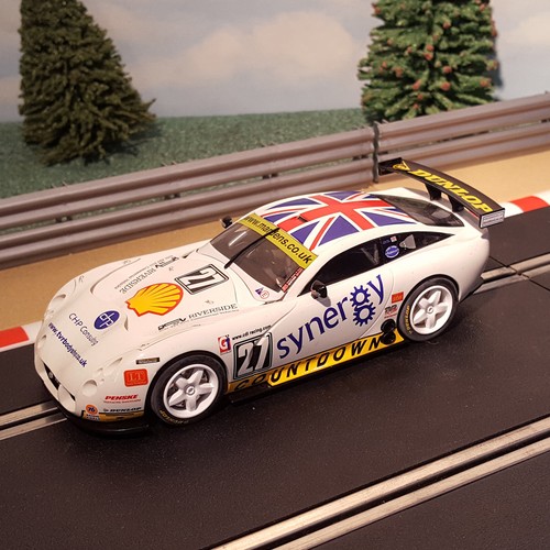 Scalextric c2590 white tvr - c2590,