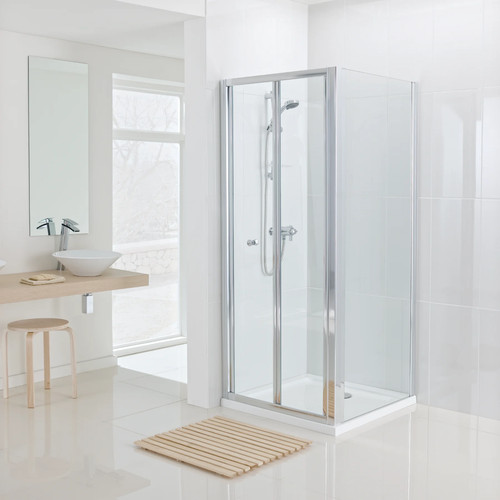 760mm bifold shower door - shower,
