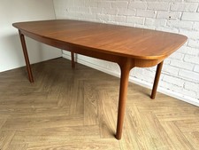 McIntosh Large Extending Dining Table  1960s Vintage Mid century