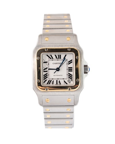 Cartier santos galbée 2823 - santos,