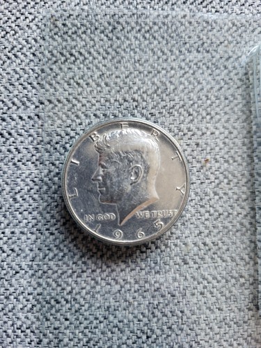 Half silver dollar 1965 - silver,