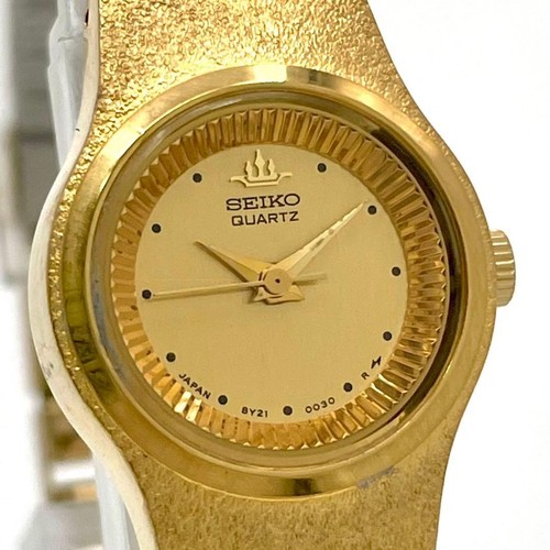 Seiko ladies quartz gold tone - quartz,