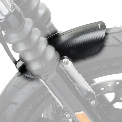 Puig black front guard harley - black,