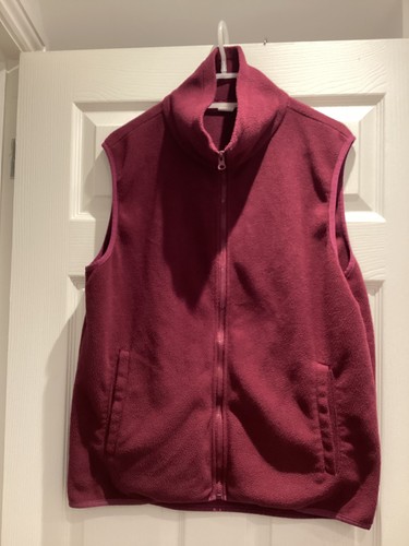 Women zipped fleece gilet - women's,
