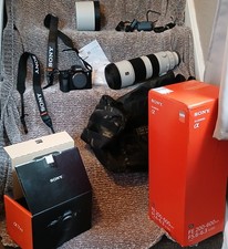 Sony A7R V Camera & Sony FE 200-600mm F5.6-6.3 G OSS lens.