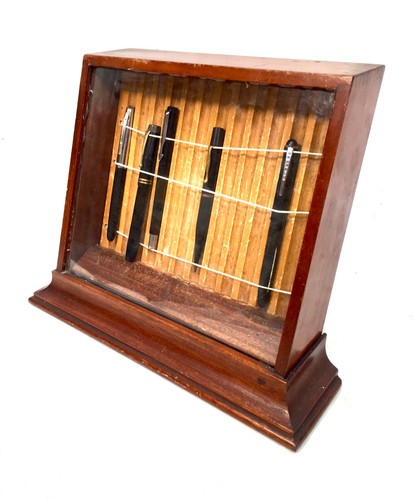 Antique wooden tabletop pen - wooden,