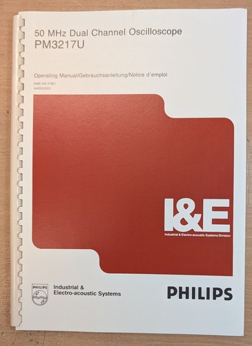 Philips 3217u 50mhz dual - 3217u,