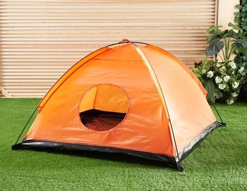 Orange portable tent beach - orange,
