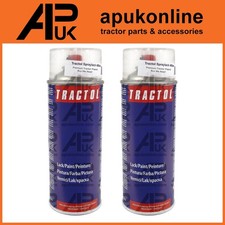2x Tractol Orange Aerosol