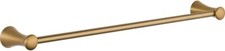 Delta Faucet 73824-CZ Lahara 24inch Towel Bar Rack, Champagne Bronze