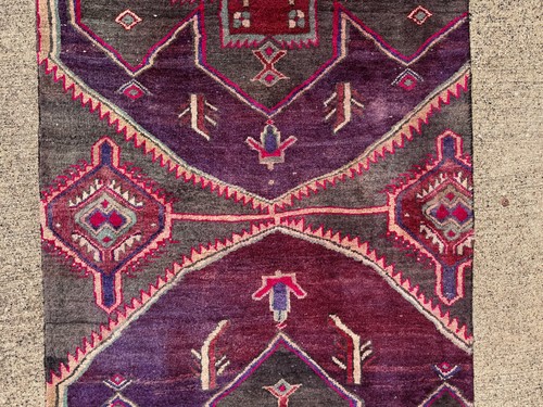 3x11 vintage runner colorful - runner,