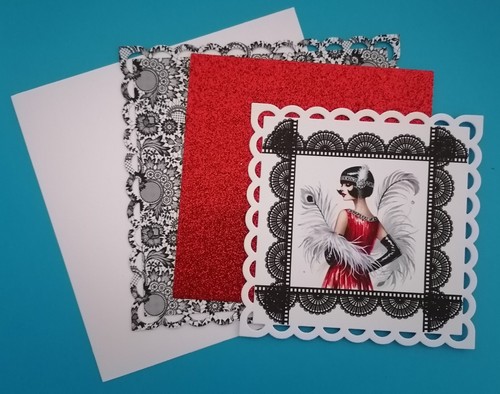 Base card making topper - base,