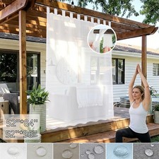 Voile Sheer Outdoor Curtain