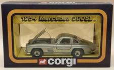 Corgi Classics 1:36 1954 Mercedes-Benz 300SL Gullwing Coupe - Silver 811